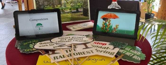 Tropenbos Suriname deelt kennis over het belang van een groene omgeving voor onze gezondheid